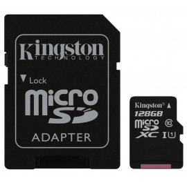 Купить Карта памяти Kingston microSDXC 128GB Class 10 UHS-I + SD адаптер (SDC10G2/128GB) Купить Карта памяти Kingston microSDXC 128GB Class 10 UHS-I + SD адаптер (SDC10G2/128GB)