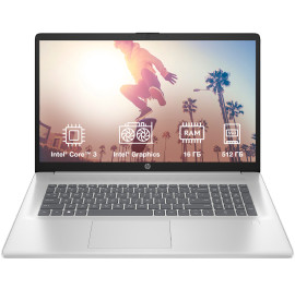 Ноутбук HP Laptop 17-cn4031ua (BR3E4EA) Natural Silver