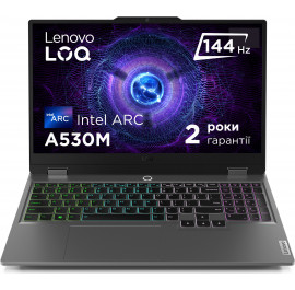 Ноутбук игровой Lenovo LOQ 15IAX9I (83FQ002ERA) Luna Grey