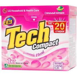 Купить Стиральный порошок LG Tech Compact Romantic Floral 1 кг Купить Стиральный порошок LG Tech Compact Romantic Floral 1 кг