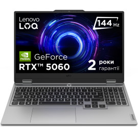 Ноутбук игровой Lenovo LOQ 15IRX10 (83JE006SRA) Luna Grey