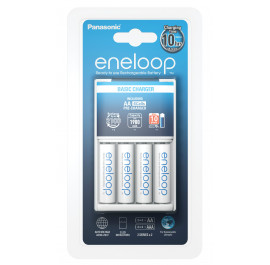Купить Зарядное устройство для аккумуляторов AA/AAA Panasonic Basic Charger + Eneloop 4AA 1900 mAh NI-MH (K-KJ51MCC40E) Купить Зарядное устройство для аккумуляторов AA/AAA Panasonic Basic Charger + Eneloop 4AA 1900 mAh NI-MH (K-KJ51MCC40E)