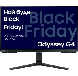 Монитор игровой Samsung Odyssey G4 (LS27BG400EIXCI/UA)