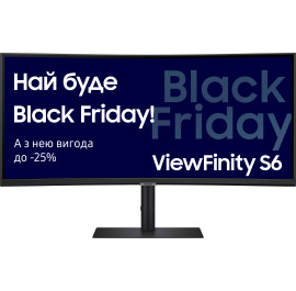 Монитор Samsung S34C650 (LS34C650UAIXCI/UA)