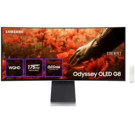 Монитор игровой Samsung Odyssey OLED G8 SMART (LS34DG852SIXUA/ZXUA)