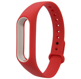 Купить Ремешок для фитнес-браслета Molife MiBand2 Silicone Sport 4 Red/White Купить Ремешок для фитнес-браслета Molife MiBand2 Silicone Sport 4 Red/White