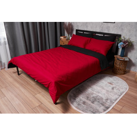 Комплект постельного белья Moon&Star Бязь Gold Люкс Cherry Black 143х210 (MS-820003166)