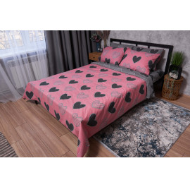 Комплект постельного белья Moon&Star Бязь Gold Люкс Love 143х210 (MS-820002768)