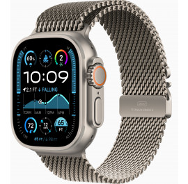 Смарт-часы Apple Watch Ultra 2 GPS 49mm Natural Titanium Case with Natural Titanium Milanese Loop - L
