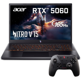 Ноутбук игровой Acer Nitro V 15 ANV15-52-59XN (NH.QZ8EU.00G) Obsidian Black