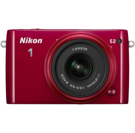 Купить Фотокамера беззеркальная Nikon S2 Kit 11-27.5mm Red Купить Фотокамера беззеркальная Nikon S2 Kit 11-27.5mm Red