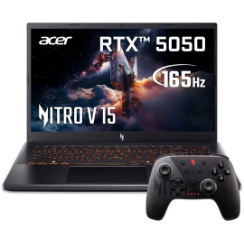 Ноутбук игровой Acer Nitro V 15 ANV15-52-529K (NH.QZ7EU.00E) Obsidian Black