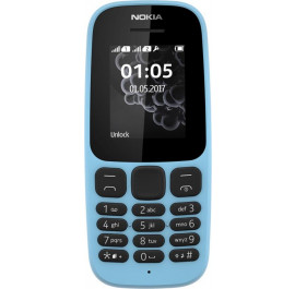 Купить Мобильный телефон Nokia 105 New 2017 Dual Sim Blue Купить Мобильный телефон Nokia 105 New 2017 Dual Sim Blue