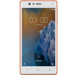 Купить Смартфон Nokia 3 Dual Sim Copper White Купить Смартфон Nokia 3 Dual Sim Copper White