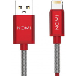 Купить Кабель синхронизации данных Nomi DCMQ 10i USB Lightning 1m Red (316214) Купить Кабель синхронизации данных Nomi DCMQ 10i USB Lightning 1m Red (316214)