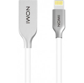 Купить Кабель синхронизации данных Nomi DCMR 10i USB Lightning 1m White (260728) Купить Кабель синхронизации данных Nomi DCMR 10i USB Lightning 1m White (260728)