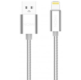 Купить Кабель синхронизации данных Nomi DCWQ 10i USB-Lightning 1m Silver (344283) Купить Кабель синхронизации данных Nomi DCWQ 10i USB-Lightning 1m Silver (344283)
