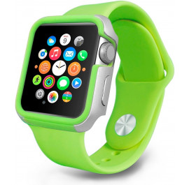 Купить Чехол-бампер для Apple Watch Ozaki O!coat-Shockband Case Apple Watch 38cm Green (OC620GN) Купить Чехол-бампер для Apple Watch Ozaki O!coat-Shockband Case Apple Watch 38cm Green (OC620GN)