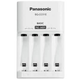 Купить Зарядное устройство для аккумуляторов AA/AAA Panasonic Basic Charger (BQ-CC51E) Купить Зарядное устройство для аккумуляторов AA/AAA Panasonic Basic Charger (BQ-CC51E)