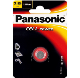 Купить Батарейка Panasonic CR 1220 BLI 1 LITHIUM Купить Батарейка Panasonic CR 1220 BLI 1 LITHIUM