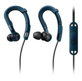 Купить Наушники вкладыши Philips ActionFit SHQ3405BL Mic Blue Купить Наушники вкладыши Philips ActionFit SHQ3405BL Mic Blue