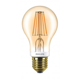 Купить Лампочка светодиодная Philips LED Fila Dim E27 7.5-60W 2700K 230V A60 GOLD Купить Лампочка светодиодная Philips LED Fila Dim E27 7.5-60W 2700K 230V A60 GOLD