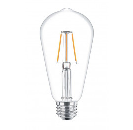 Купить Лампочка светодиодная Philips LED Fila ND E27 4-50W 2700K 230V ST64 CL Купить Лампочка светодиодная Philips LED Fila ND E27 4-50W 2700K 230V ST64 CL
