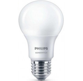 Купить Лампочка светодиодная Philips Scene Switch A60 3S 9-70W E27 3000 (929001208707) Купить Лампочка светодиодная Philips Scene Switch A60 3S 9-70W E27 3000 (929001208707)
