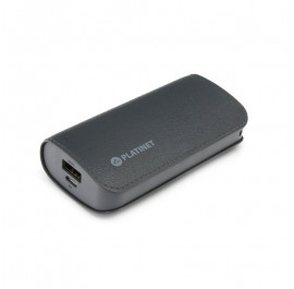 Купить Батарея мобильная Platinet Leather 5200mAh Grey Купить Батарея мобильная Platinet Leather 5200mAh Grey
