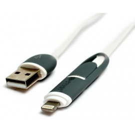 Купить Кабель синхронизации данных PowerPlant USB 2.0-MicroUSB-Lightning 1m White (KD00AS1292) Купить Кабель синхронизации данных PowerPlant USB 2.0-MicroUSB-Lightning 1m White (KD00AS1292)