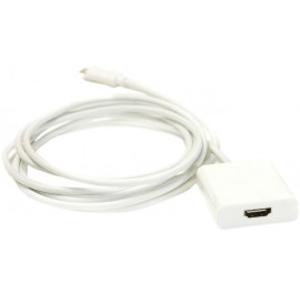 Купить Кабель синхронизации данных PowerPlant USB Type-C-HDMI 1.8m White (KD00AS1271) Купить Кабель синхронизации данных PowerPlant USB Type-C-HDMI 1.8m White (KD00AS1271)
