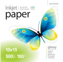 Купить Фотобумага PrintPro 180g/m2, 10x15, 500л (PGE1805004R) Купить Фотобумага PrintPro 180g/m2, 10x15, 500л (PGE1805004R)