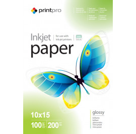 Купить Фотобумага PrintPro 200g/m2, 10x15 100 л (PGE2001004R) Купить Фотобумага PrintPro 200g/m2, 10x15 100 л (PGE2001004R)