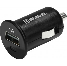 Купить Автомобильное зарядное устройство REAL-EL CA-11 USB Купить Автомобильное зарядное устройство REAL-EL CA-11 USB
