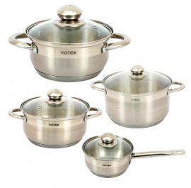 Купить Набор посуды Rotex RC304-8L Venezia Купить Набор посуды Rotex RC304-8L Venezia