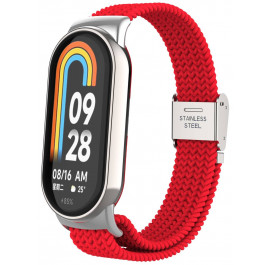 Ремешок для фитнес-браслета ArmorStandart Braided Solo Loop for  Xiaomi Mi Band 9/8 Red (ARM69927)