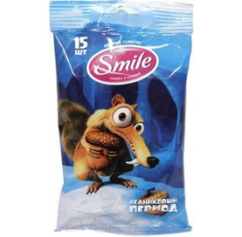 Купить Салфетки гигиенические влажные Smile Ice Age 5 Купить Салфетки гигиенические влажные Smile Ice Age 5