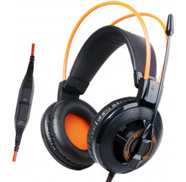 Купить Гарнитура проводная Somic G925 (9590009919) черно-оранжевая Купить Гарнитура проводная Somic G925 (9590009919) черно-оранжевая
