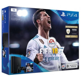 Купить Игровая приставка Sony PlayStation 4 Slim 1Tb Black (FIFA 18/ PS+14Day) Купить Игровая приставка Sony PlayStation 4 Slim 1Tb Black (FIFA 18/ PS+14Day)