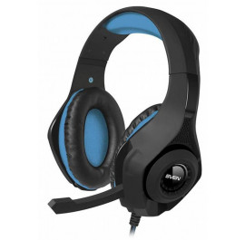 Купить Гарнитура проводная игровая Sven AP-G887MV Black/Blue Купить Гарнитура проводная игровая Sven AP-G887MV Black/Blue