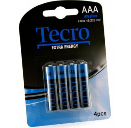 Купить Батарейка тип AAA Tecro Extra Energy Alkaline AAA/LR03 BL 4 шт. (LR03-4BEE) Купить Батарейка тип AAA Tecro Extra Energy Alkaline AAA/LR03 BL 4 шт. (LR03-4BEE)