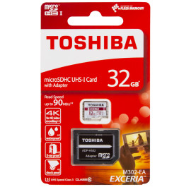 Купить Карта памяти Toshiba 32GB UHS-I U3 Exceria Купить Карта памяти Toshiba 32GB UHS-I U3 Exceria