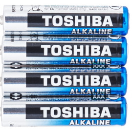 Купить Батарейка тип AAA Toshiba Alkaline LR3 1x4 шт. (0295421) Купить Батарейка тип AAA Toshiba Alkaline LR3 1x4 шт. (0295421)