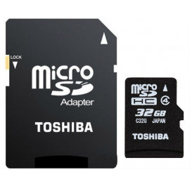 Купить Карта памяти microSD Toshiba microSDHC 32 GB Class 4 + SD adapter (THN-M102K0320M2) Купить Карта памяти microSD Toshiba microSDHC 32 GB Class 4 + SD adapter (THN-M102K0320M2)