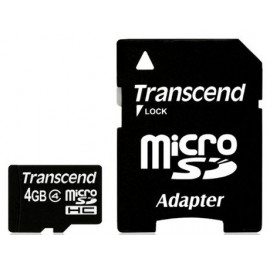 Купить Карта памяти Transcend microSDHC 4GB Class 4+SD adapter (TS4GUSDHC4) Купить Карта памяти Transcend microSDHC 4GB Class 4+SD adapter (TS4GUSDHC4)