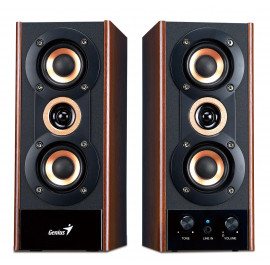 Купить Компьютерная акустика компактная 2.0 Genius SP-HF800A Wood Купить Компьютерная акустика компактная 2.0 Genius SP-HF800A Wood