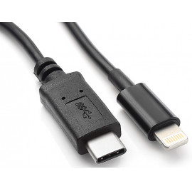 Купить Кабель PowerPlant USB Type-C - Lightning 2m Black (CA910489) Купить Кабель PowerPlant USB Type-C - Lightning 2m Black (CA910489)