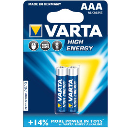 Купить Батарейка тип AAA Varta HIGH Energy AAA BLI 2 ALKALINE Купить Батарейка тип AAA Varta HIGH Energy AAA BLI 2 ALKALINE