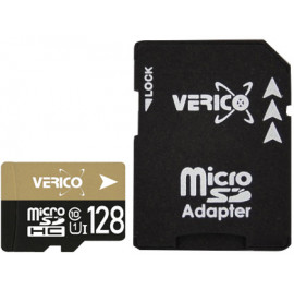 Купить Карта памяти Verico MicroSDXC 128 GB Class 10 (UHS-1) + SD adapter (1MCOV-MAX9C3-NN) Купить Карта памяти Verico MicroSDXC 128 GB Class 10 (UHS-1) + SD adapter (1MCOV-MAX9C3-NN)
