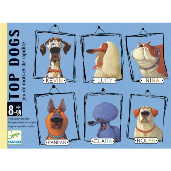Акція на Настільна гра карткова (8+) Djeco "Найкращі собаки" (DJ05099) від Comfy UA